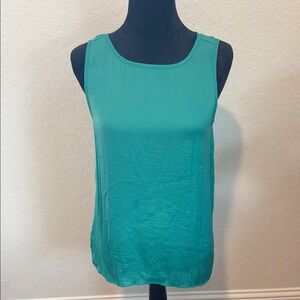 Teal Sleeveless Women's Top